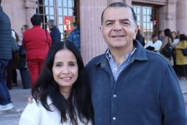 Betty y Héctor Marroquín.