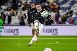 Xavi Hernández fue clave para el equipo internacional en el ataque.