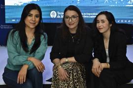 Perla Cecilia García, Itzel Bautista y Kamila Barrera.