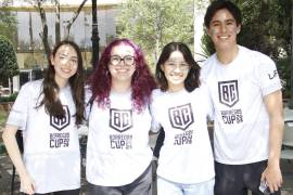 Nelly Valdez, Regina Montaña, Catherine Itzel y Rodrigo Siller.