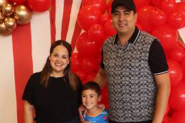 Melissa González, Gael Pérez y Chava Pérez.