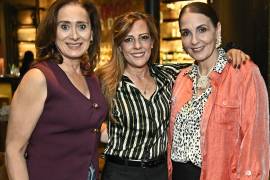 Fabiola Robles, Paty Cantú y Marcela Rodríguez.
