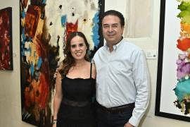 Sandra y su esposo, Jaime Bueno.