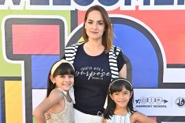 Renata Montoya, Marcelia Martínez y Mariann Montoya.