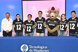 Óscar Cortés, Larisa Valdez Saab, David Reyna López, Adrián González Zambrano, Monserrat Pla Aguirre y Luis Espinoza Campos.