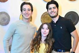 Marco Antonio González Garza, María Eilchelmann Silva y Rubén Alejandro Cuéllar.