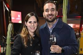 Lety del Bosque y Javier Garza.