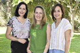 Rosy Mercado, Vicky Viesca y Adriana Ramos, promotoras del juego en la ciudad.