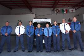 Ocho bomberos comparten sus experiencias y vocación en el marco del Día del Bombero.
