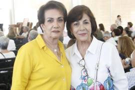 Lupita Tamayo y Marielena Berlanga.