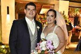 María Garza del Bosque y Rogelio Córdova.