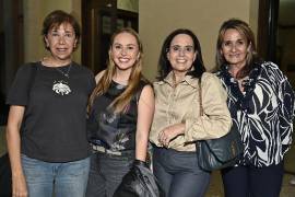 Marcela Padilla, Valeria Dávila, Liliana Verástegui y Norma Dávila.