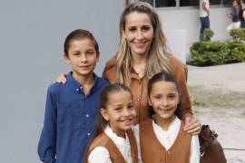 Tamara Valdés, Victoriano, Ximena y Carolina de las Fuentes.