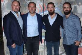 Lito, Blas, Fabio y Pedro Gentiloni.
