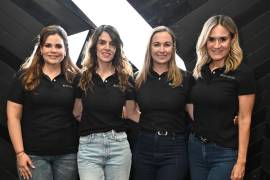 Catalina Díaz, Sofía Menchaca, Diana Aguirre y Ana Laura González.