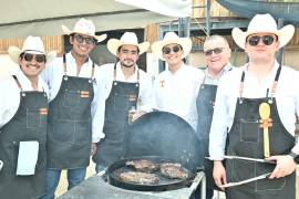 Berny Vázquez, Edgar Vielma, Chuy Coss, Cris Cabello, Gerardo Múzquiz y Eloy Álvarez.
