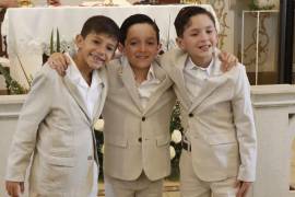 Nicolás Leal, Daniel González y Rafael Villarreal.