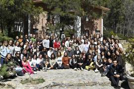Participantes del curso se reunieron en Arteaga para vivir tres días de reflexión y formación.