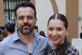 Fernando Linares y Sarahí Mendoza.