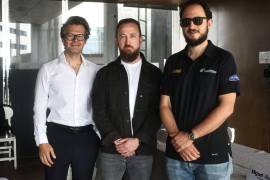 Natanael Espinoza, Fabio Gentiloni y Miguel Villarreal.