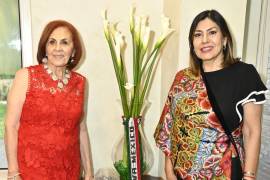 Lupita Saade y Mayela Hernández.