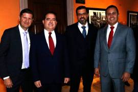 Guillermo López Elizondo, Carlos Morales, Francisco Aguirre y César Iván Moreno.