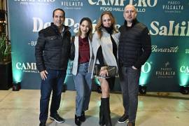 Bernardo Chuck, Lucía Rodríguez, Viviana Mercado y Francisco Cepeda.