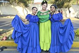 Sarahí Rodríguez, Alexia Balandrán e Ilse Luna.