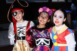 Romina Ortega, Paulina Villasana y Lía Herrera.