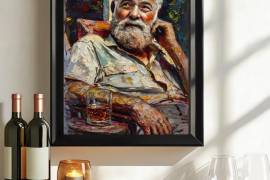 Ernest Hemingway convirtió el vino y los bares que frecuentó en parte del imaginario que rodea su vida y su literatura.
