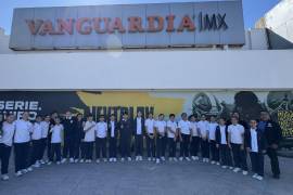 Alumnos de 5° CA de North Hill Saltillo.