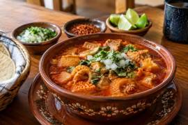 EL TECU conserva el sabor de la cocina casera y las recetas tradicionales del norte, con el menudo rojo como uno de sus platillos más destacados.