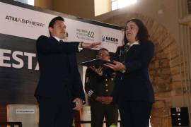 Eduardo Aldape Cavazos tomó protesta a los integrantes de su consejo directivo.