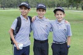Marcelo Dávila, Juan Pablo Trejo y Marco Guajardo.