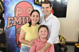 Cecilia Valdés, Diego Rodríguez y Emilio Rodríguez Valdés.