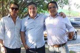 Javier Aldrete, Beto Santos y Marco Bonilla.