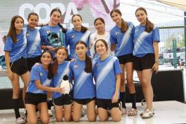 Pingüinas, 1er lugar categoría 2010-2011 femenil.