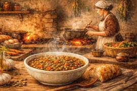 Un plato humilde puede contener infancia, fe y memoria: no todo alimento es solo comida.