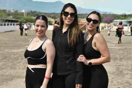 Metzly Soberón, Frida Dainitín y Mónica Álvarez.