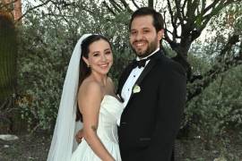 Gabriela García y Ricardo Fuentes.