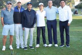 Mario Mata, Luis Aguilar, Victor, Alberto y Alberto Mohamar e Isidoro García.