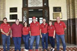 Comité organizador, Leopoldo García, Carlos Martínez, Martha Sousa, César Valdez, Javier Quijano, María del Carmen González y Jorge Dávila.