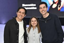 David Reyna López, Karina Medrano Guerra y Adrián González Zambrano.