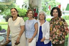 Patricia Becerra, Eloina Lozano, Irma Elizondo de Altaba y Norma González de Ambía.
