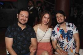 René Romero, Susana Baca y Christian Maldonado.