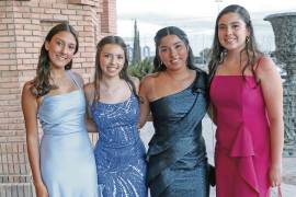Carolina Álvarez, Ana Karla Oyervides, Isabella Lozano e Irene Velázquez.