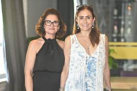 María Pía Fanti y Bertha Gutiérrez.