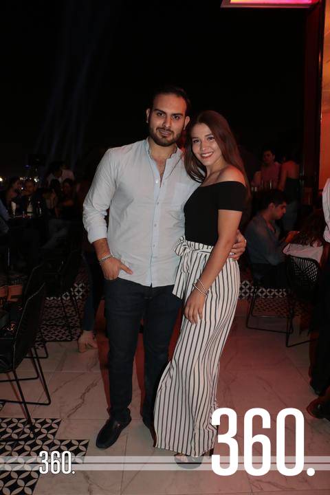$!Diana Mendoza y Aziel García.