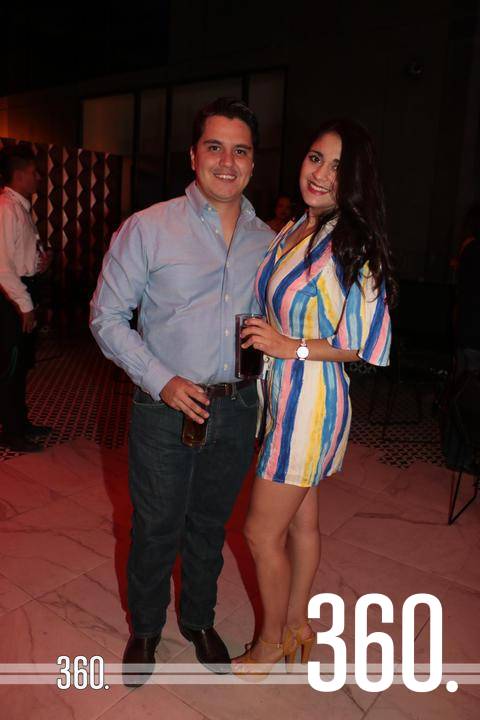 $!Diego Álvarez y Angélica Guerra.