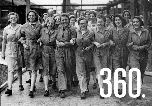 $!En los años 40, la moda se volvió funcional: cortes rectos, colores neutros y telas limitadas por la guerra.